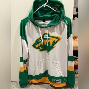 UNRL Minnesota Wild Silk series Men’s Hoodie-Small